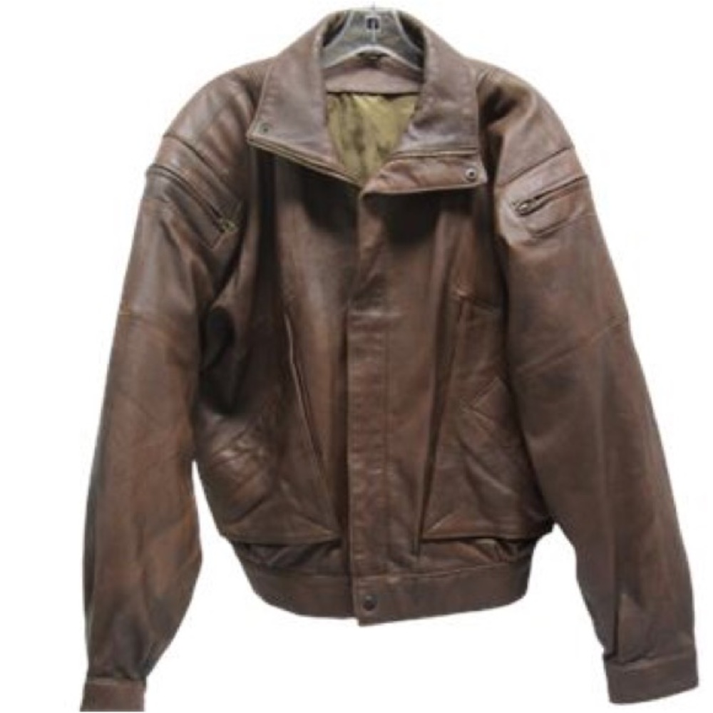 Vintage/Leather/Jacket